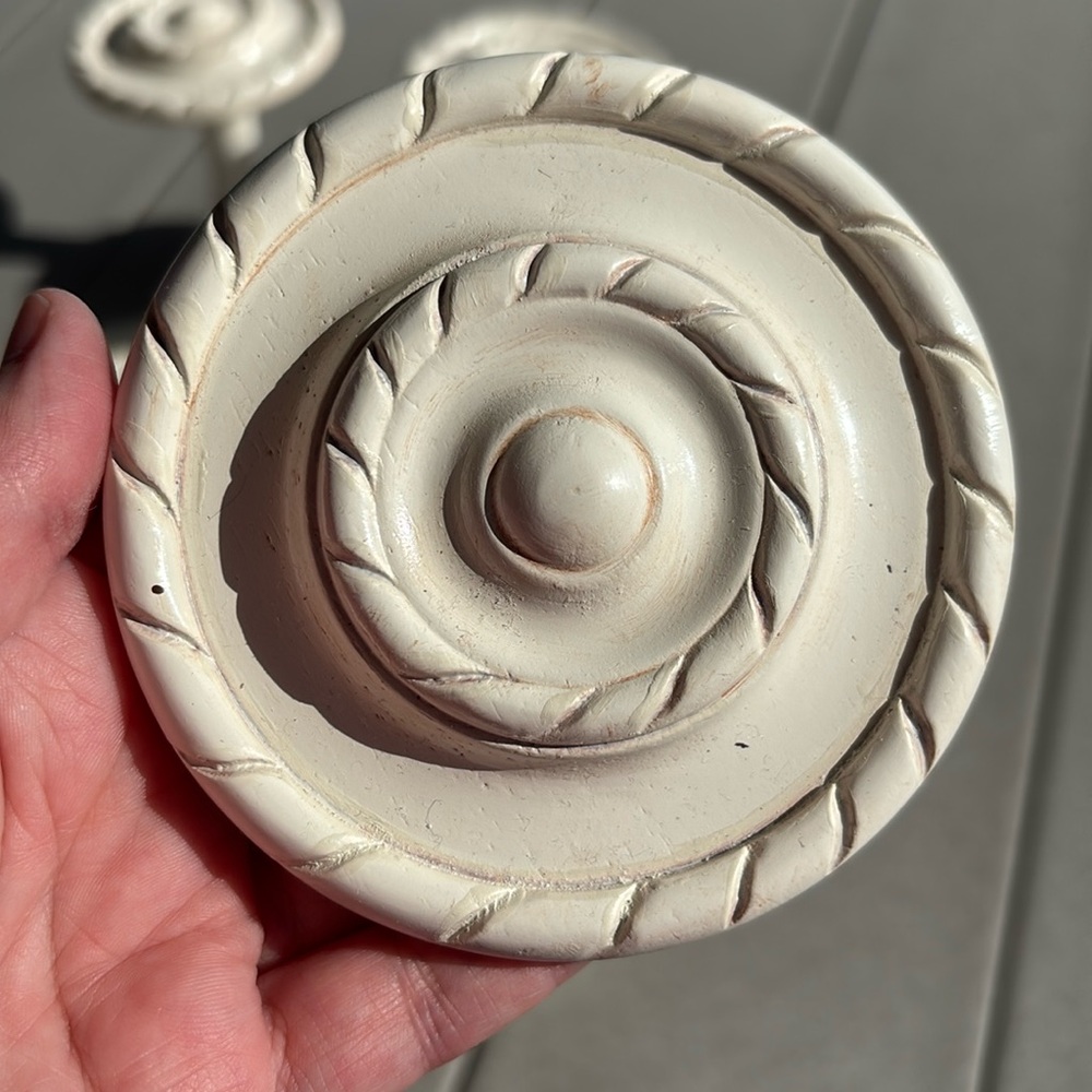 NWT Restoration Hardware Brand drape/curtain rope style medallions ( retired)